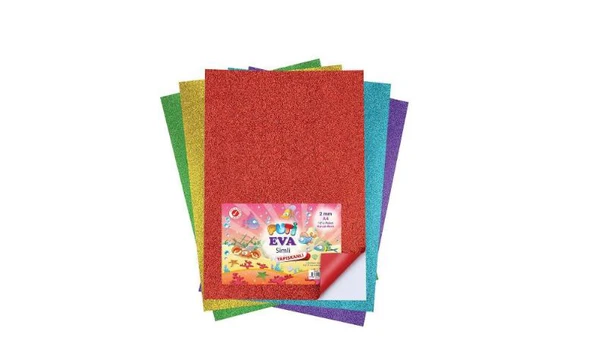 Puti Eva Simli Yapışkanlı A4 10 Lu Karışık Renk ürün görseli