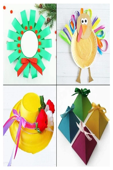 Beyaz Kurdele Saten 1 Cm 10 Metre 2 Adet Saten Kurdela Parlak Hediye ve Süsleme Şeridi Süs Paketleme Çiçek Saç El - 4