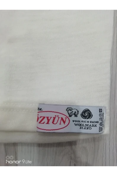 Hasyün Özyün Hakiki Yün Fanila Bronşit Fanila - Resim 6