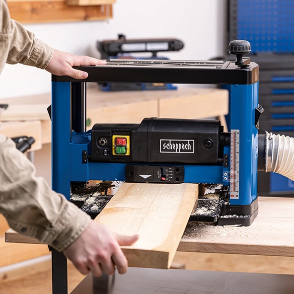 Scheppach PLM1800 Planya Ve Kalınlık Makina 1500W - 5902208901 - 5