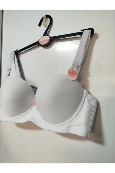 BEST UMT UMT Straplez Kesim Yarım Dolgulu C Kalıp Askısı Çıkarılabilen Kaydırmaz şeffaf bantlı Sütyen ürün görseli 1