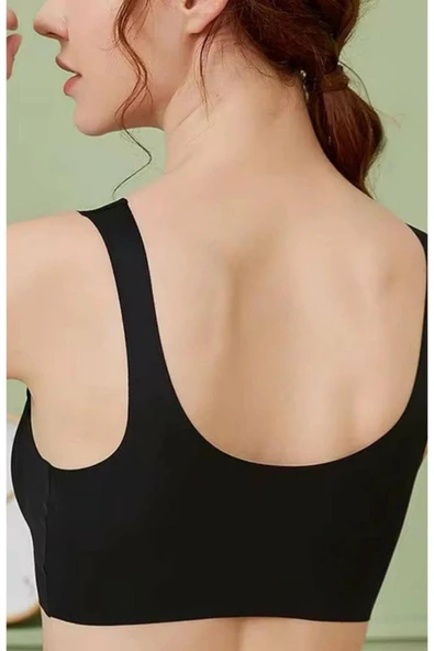 DoDe Flora Lazer Kesim Dikişsiz Önü Çıtçıtlı Açılabilir Rahat Bralet/Sütyen R.Y. 2013 - Resim 5