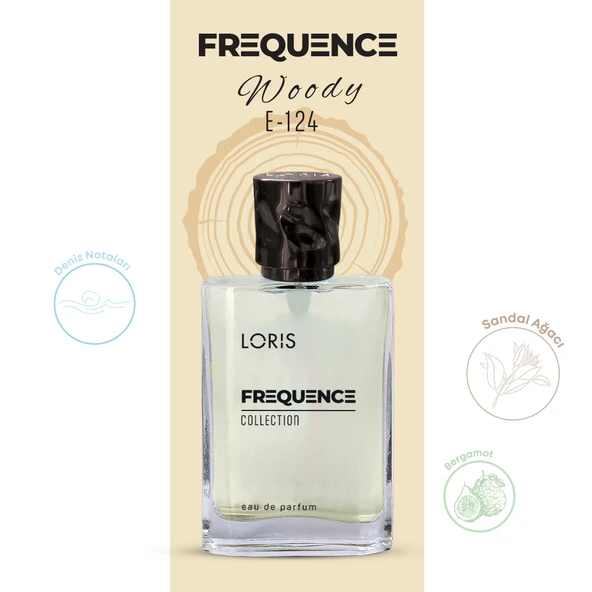 E-124 Frequence Erkek EDP Parfüm 50 ML - 2