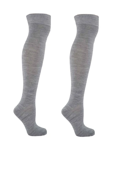 Love Fuchsia Underwear Mevsimlik Yün Anne Dizaltı Çorabı 2 adet ürün görseli 1