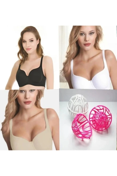 Le Jardin 9720 Amanda Toparlayıcı Telli Ultra Soft Sütyen C cup - Resim 2