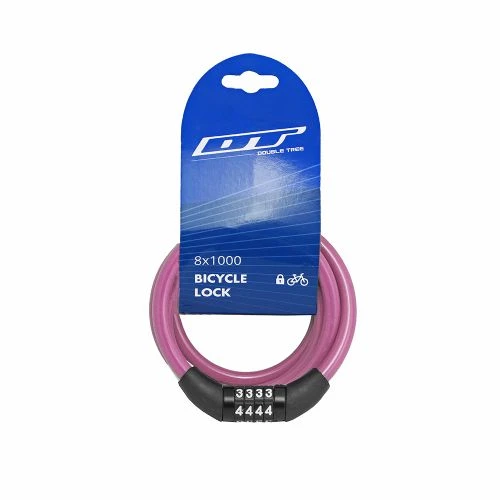 DT 8X1000 Şifreli Bisiklet Kilidi Farklı Renklerde KLT-228 KLT-229 KLT-230 KLT-231 - Resim 3