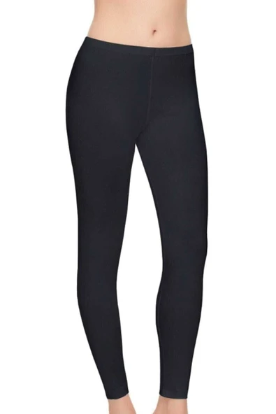 Tutku Siyah Penye Uzun Tayt 1 Adet ürün görseli 1