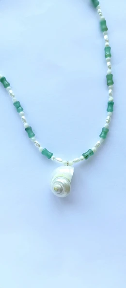 Aventurin Aytaşı Doğaltaş Kolye - 3