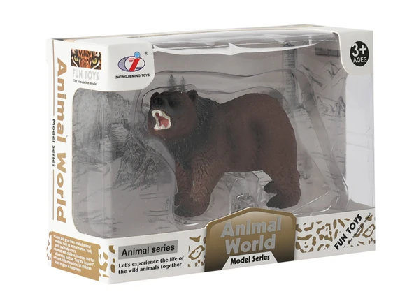 Kutulu Model Figür Hayvan Ayı - Resim 2