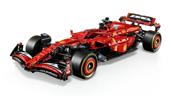 LEGO Technic Ferrari SF-24 F1 Araba 42207 - Resim 3