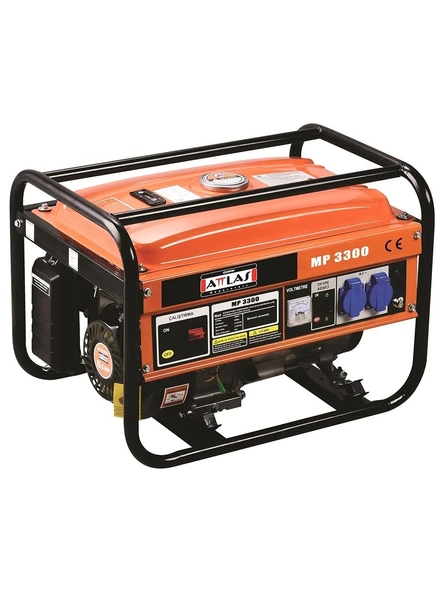 Attlas Mp 3300 İpli Benzinli Jeneratör 3 Kva 6.5 Hp - A0202004 - 3