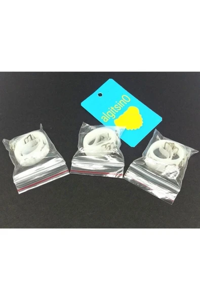 Algitsin 3 Çift Sütyen Şefaf Askı metal başlıklı - Resim 2