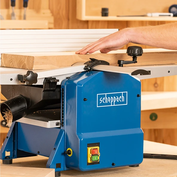 Scheppach PLM1800 Planya Ve Kalınlık Makina 1500W - 5902208901 - 2