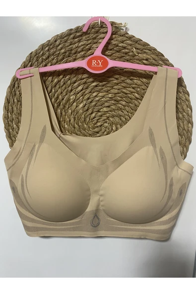 R.Y LINGERI Lazer kesim Çıkarılabilir Pedli toparlayıcı şık rahat yok gibi hayalet blazer sütyen - Resim 2