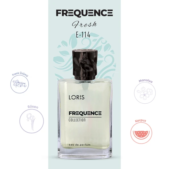 E-114 Frequence Erkek Parfüm EDP 50 ML - 3