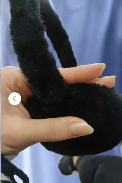 PETEK AKSESUAR Soğuktan Koruyucu Soft Peluş Kışlık Kulaklık ürün görseli 1