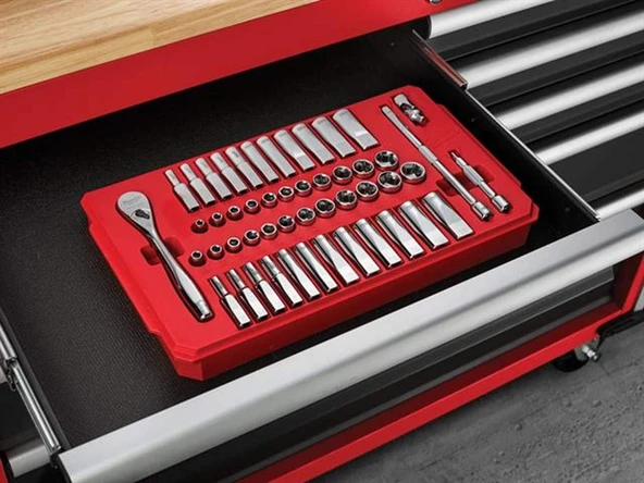 Milwaukee 1/4 50 Parça Lokma Takımı - 4932464944 - Resim 4