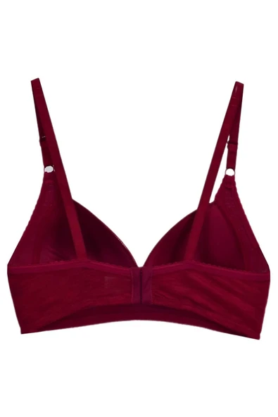 AYSEMIN Kadın Desteksiz Penye Jakarlı C Cup Sütyen BGL-ST02975 - Resim 2