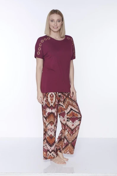 Poleren Kadın Ev Giyim 7521 - Resim 2