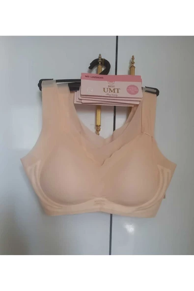 BEST UMT UMT Hayalet Lazer Kesim Kopçasız Sütyen - Resim 2