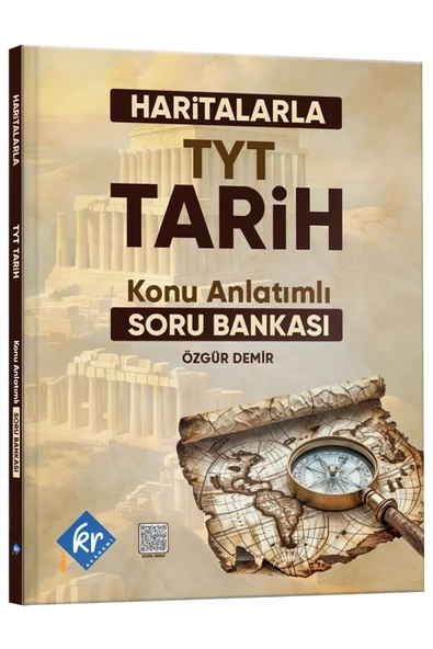 Haritalarla TYT Tarih Konu Anlatımlı Soru Bankası KR Akademi Yayınları ürün görseli