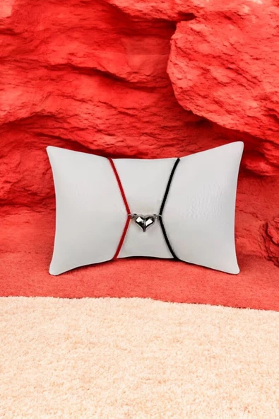 MİSSOYKAN Unisex Çelik Mıknatıslı Kalpli Dostluk Bilekliği, Arkadaşlık Bilekliği ürün görseli 1