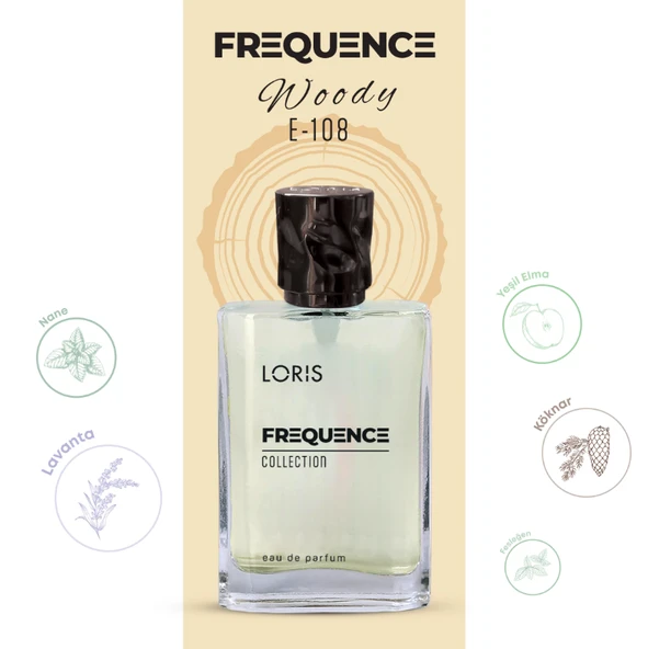 E-108 Frequence Erkek EDP Parfüm 50 Ml - 2