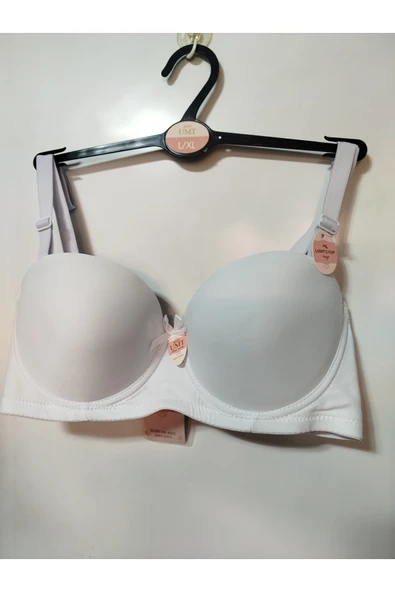 BEST UMT UMT Straplez Kesim Yarım Dolgulu C Kalıp Askısı Çıkarılabilen Kaydırmaz şeffaf bantlı Sütyen - Resim 3