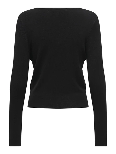 ONLY Bayan V Yaka Örme İnce Kazak 15333990 - Resim 7