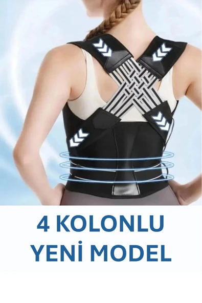 Form Angel Kadın ya da Erkek Dik Duruş Korsesi Kamburluk Kifoz Önleyici Sırt Korse - Resim 2