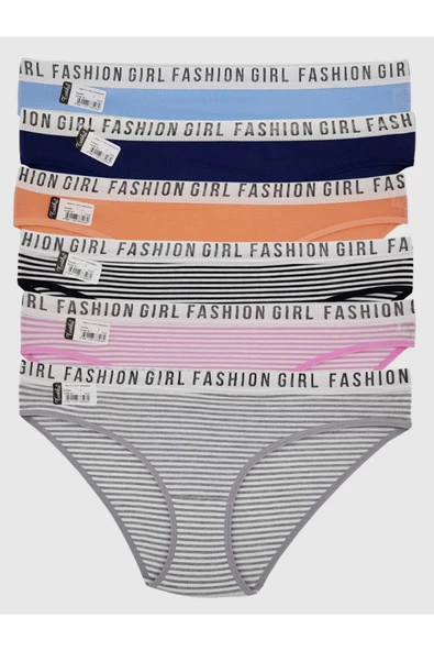 Tutku 12 'li Hera Fashion Girl Bikini Külot Kombin - Resim 4