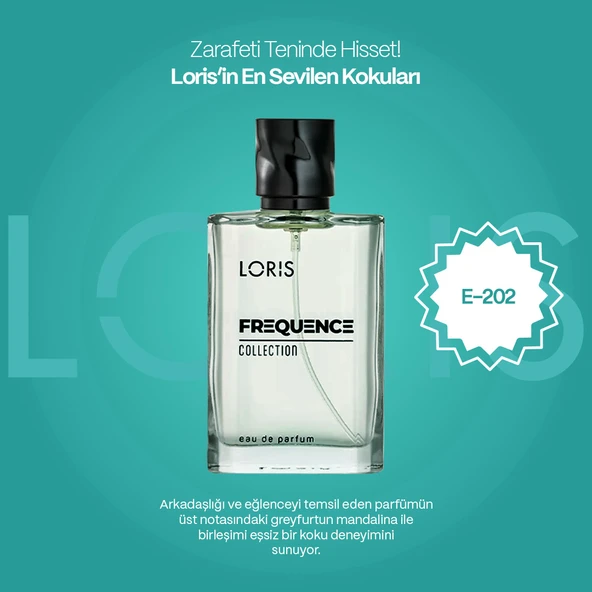 E-202 Frequence Erkek EDP Parfüm 50 ML - 3