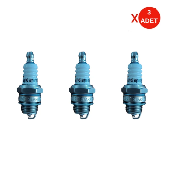 Energy L7TC 2 Zamanlı Motor Bujisi | 3 Adet Paket – Motorlu Testere, Tırpan, Jeneratör Uyumlu ürün görseli
