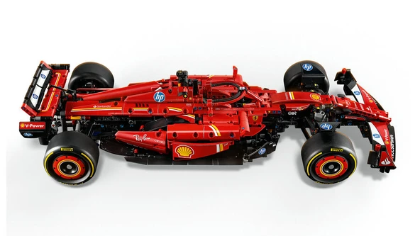 LEGO Technic Ferrari SF-24 F1 Araba 42207 - Resim 6