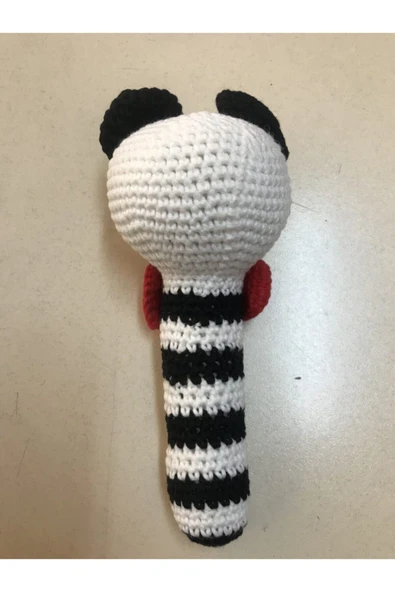 çamaşırsepeti Amigurumi Oyuncak Antibakteriyel El Emeği Organik Çıngırak - Resim 2