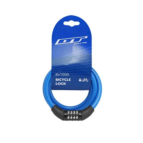 DT 8X1000 Şifreli Bisiklet Kilidi Farklı Renklerde KLT-228 KLT-229 KLT-230 KLT-231 - Resim 2