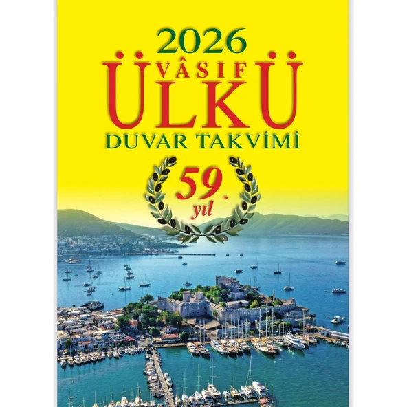 Ülkü Duvar Takvimi 2026 - 3