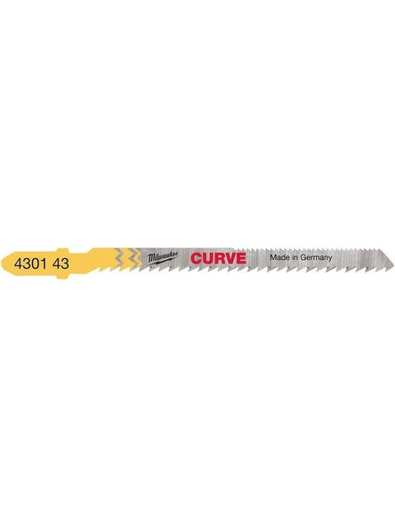 Milwaukee Ahşap Dekupaj Bıçağı Special 75 mm Çift Diş Kavisli- 4932430143 - 2