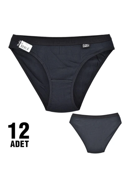 VaryaMoll Tutku 0638 Yazılı Bayan Bikini 12'li ürün görseli 1