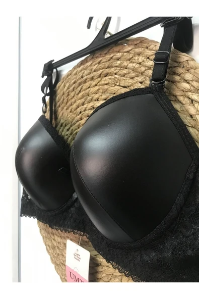 UMT Underwear UMT DANTEL DETAYLI ASKISI ÇIKARILABİLEN DERİ SÜTYEN ürün görseli 1