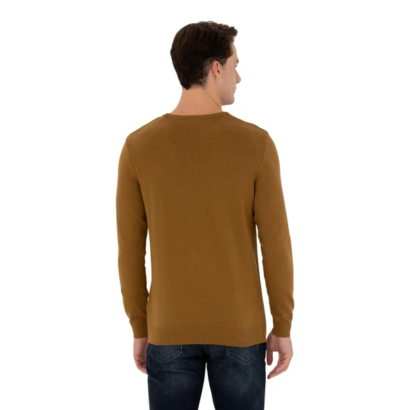 Erkek Bisiklet Yaka Slim Fit Kazak 1629680 - 12