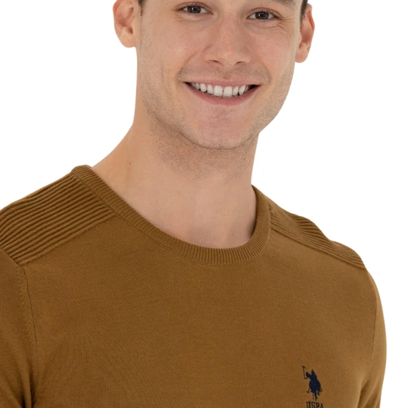 Erkek Bisiklet Yaka Slim Fit Kazak 1629680 - 8