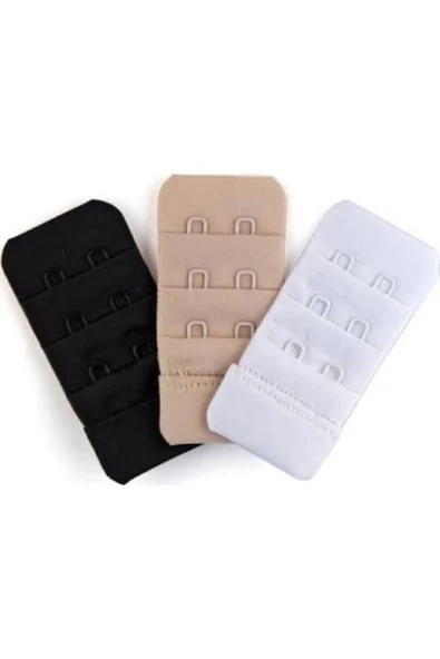 ECEM YILDIZ 3'lü Sütyen Uzatma Kopçası Agraf Ek Aparatı Set ürün görseli 1