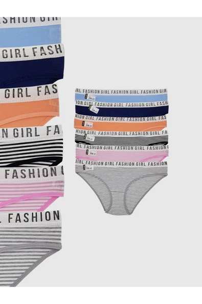 Tutku 12 'li Hera Fashion Girl Bikini Külot Kombin - Resim 5