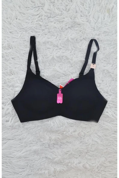 F.K 1241 Kadın Lazer Kesim Belensiz Süngeri Çıkabilen Süper Sütyen - Resim 3