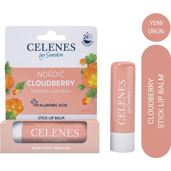 Celenes Nordic Cloudberry Stick Lip Balm 4,8 gr ürün görseli