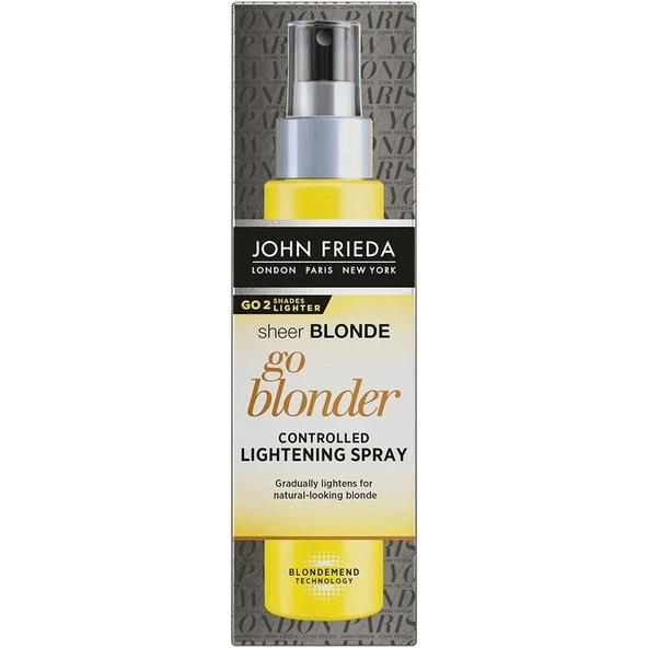 John Frieda Renk Açıcı Sprey Sarı Saçlara Özel 100 ml ürün görseli
