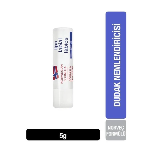Neutrogena Norveç formülü spf 20 koruma faktörlü dudak nemlendiricisi ürün görseli