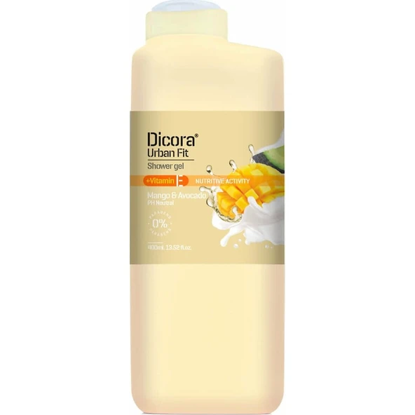 Urban Fit Duş Jeli E Vitamini Mango & Avokado 400 ml