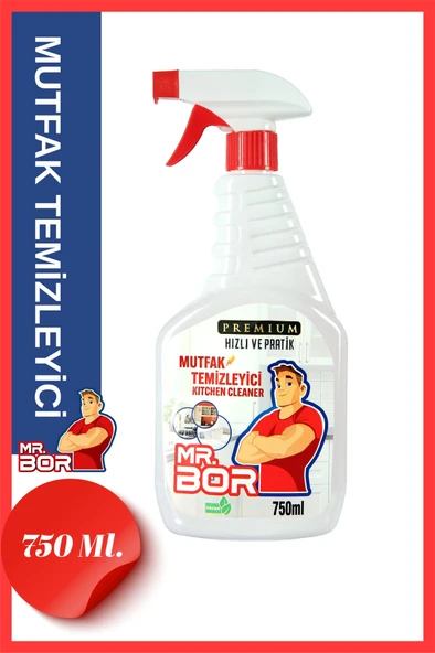 MR.BOR PREMİUM MUTFAK TEMİZLEYİCİ 750 ML. ürün görseli